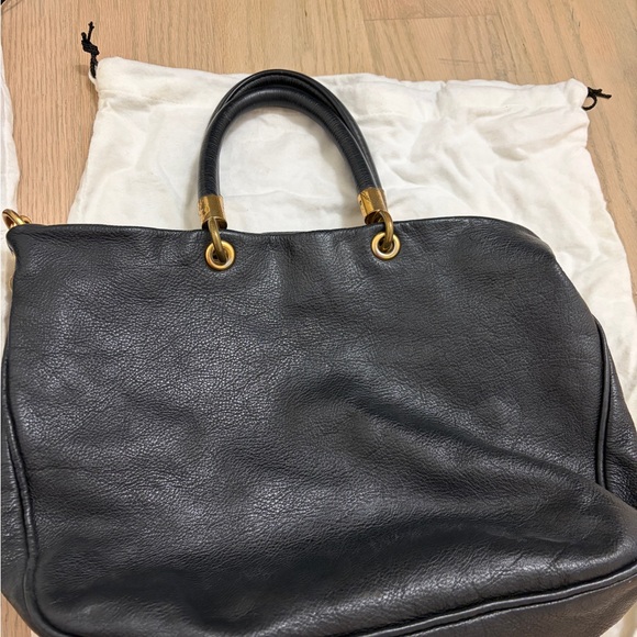 Marc by Marc Jacobs Black Leather Shoulder Bag - Picture 5 of 5